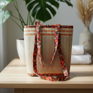 Handmade Korai Grass Ladies Tote Bag