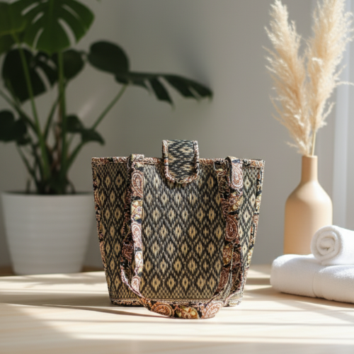 Handmade Korai Grass Ladies Tote Bag