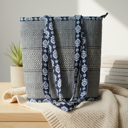 Handmade Korai Grass Ladies Tote Bag