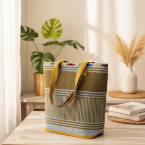 Handmade Korai Grass Ladies Tote Bag