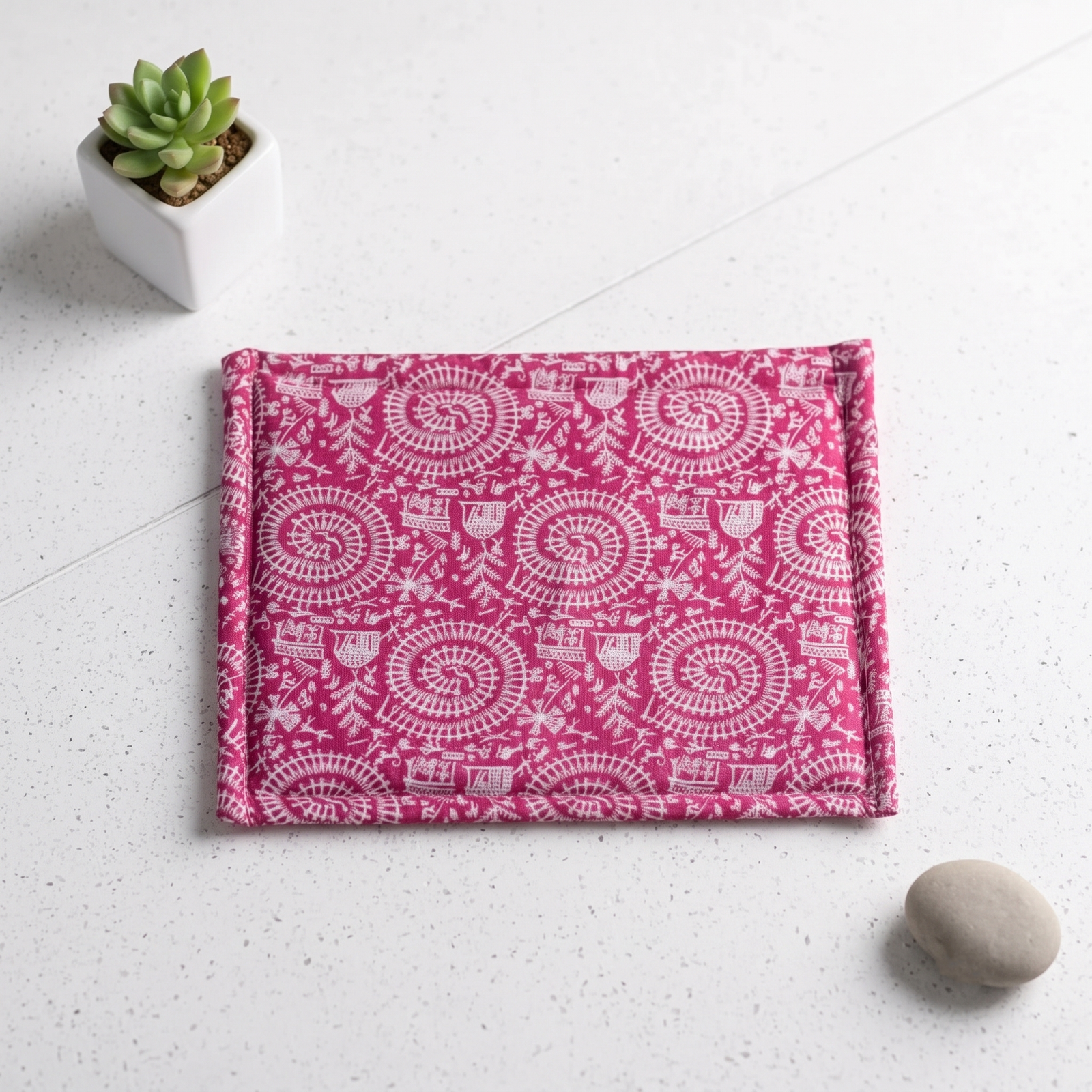 Hand Made Korai Grass Soft Puja Asan