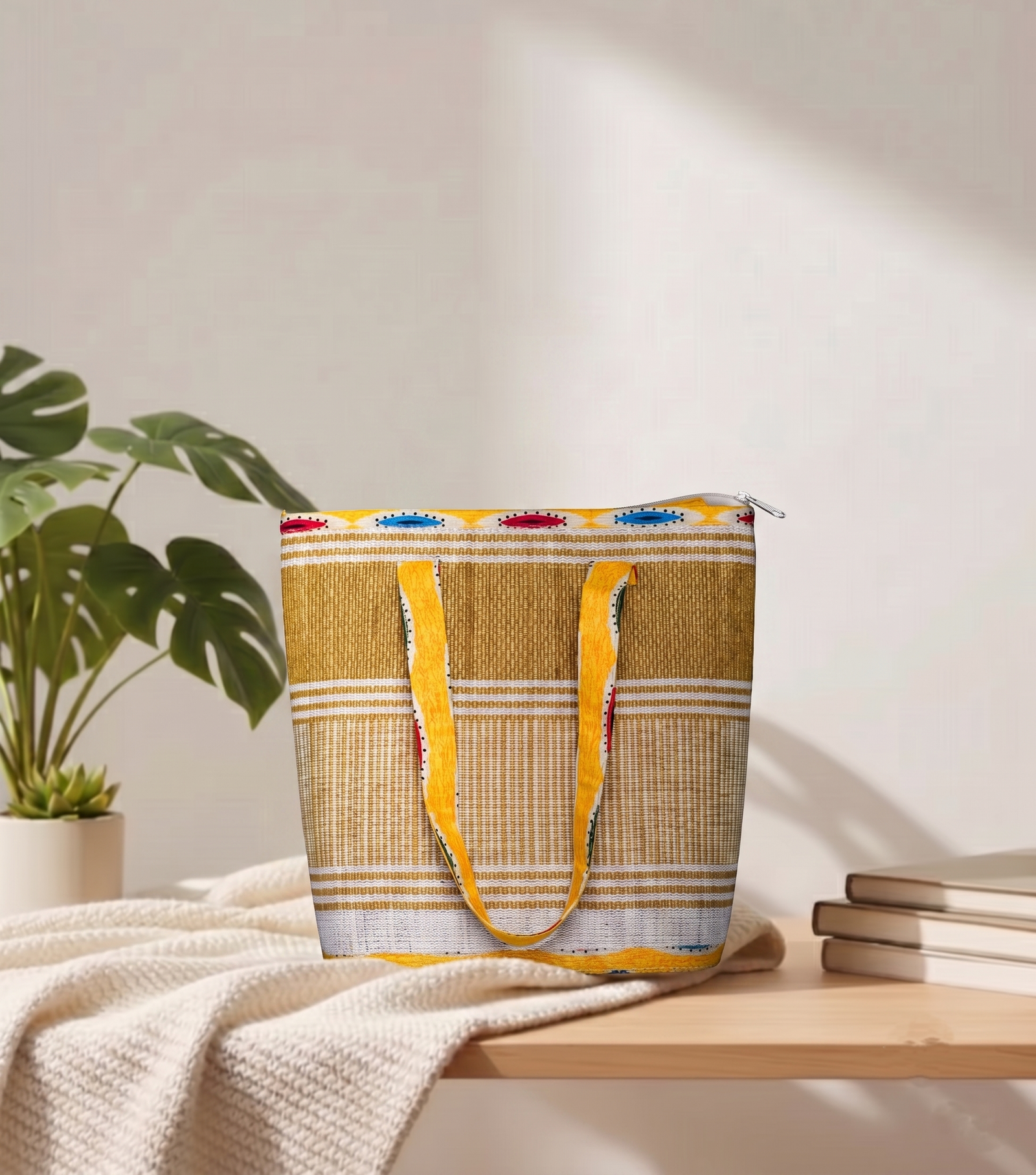 Handmade Korai Grass Ladies Tote Bag