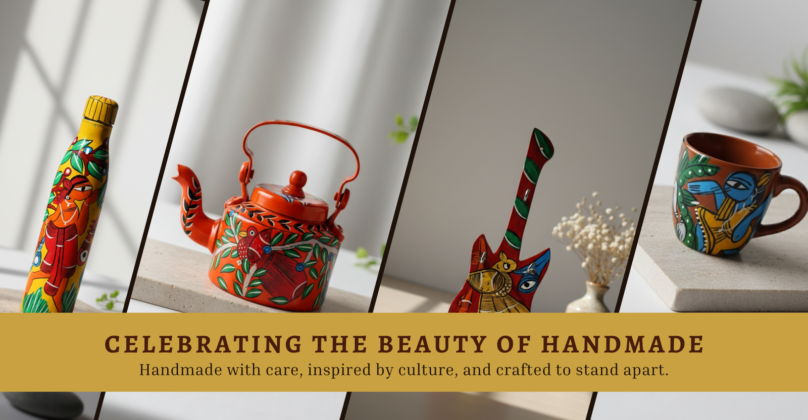 Beige Aesthetic Fashion Clothing Collection Medium Banner