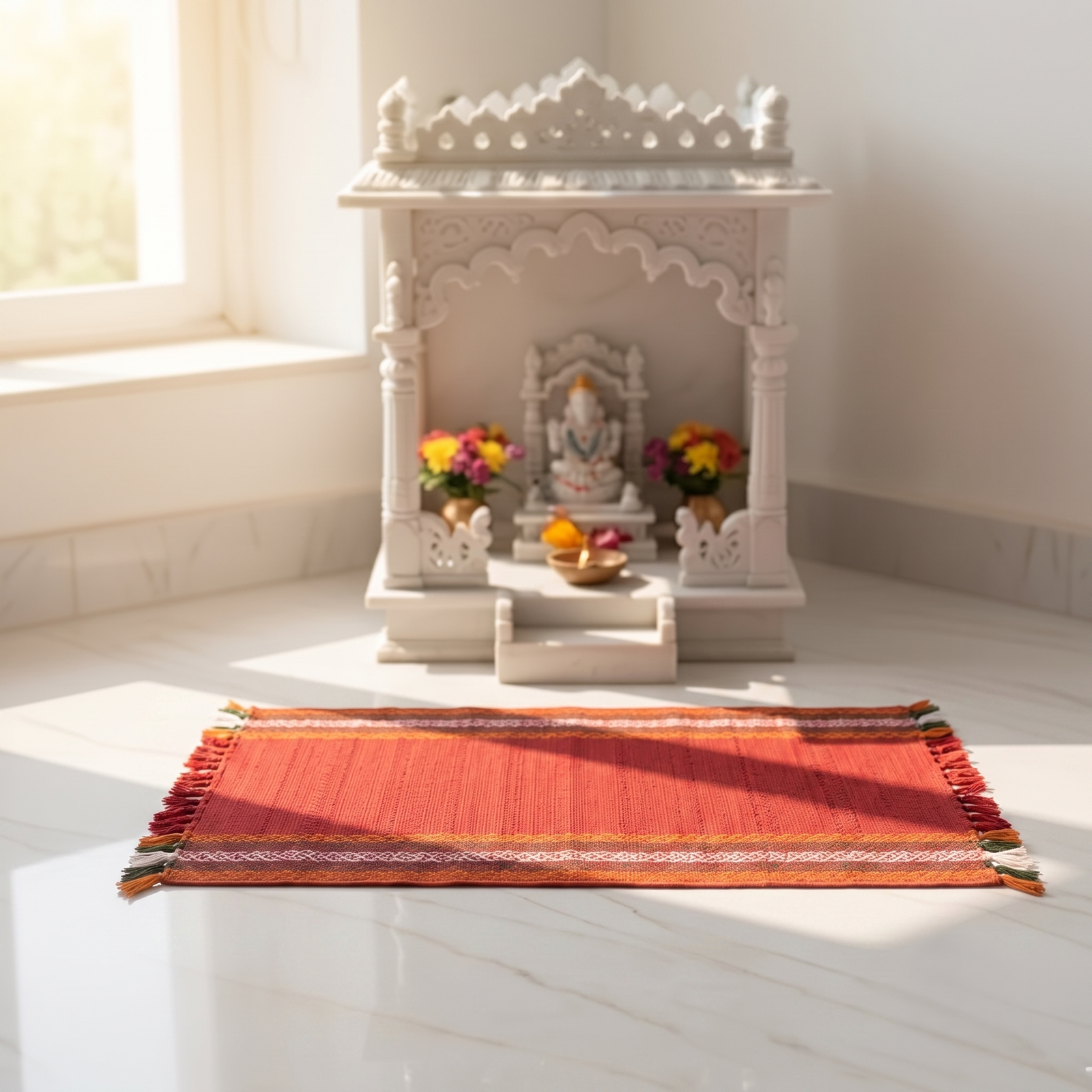 Authentic Korai Grass Normal Puja Asan