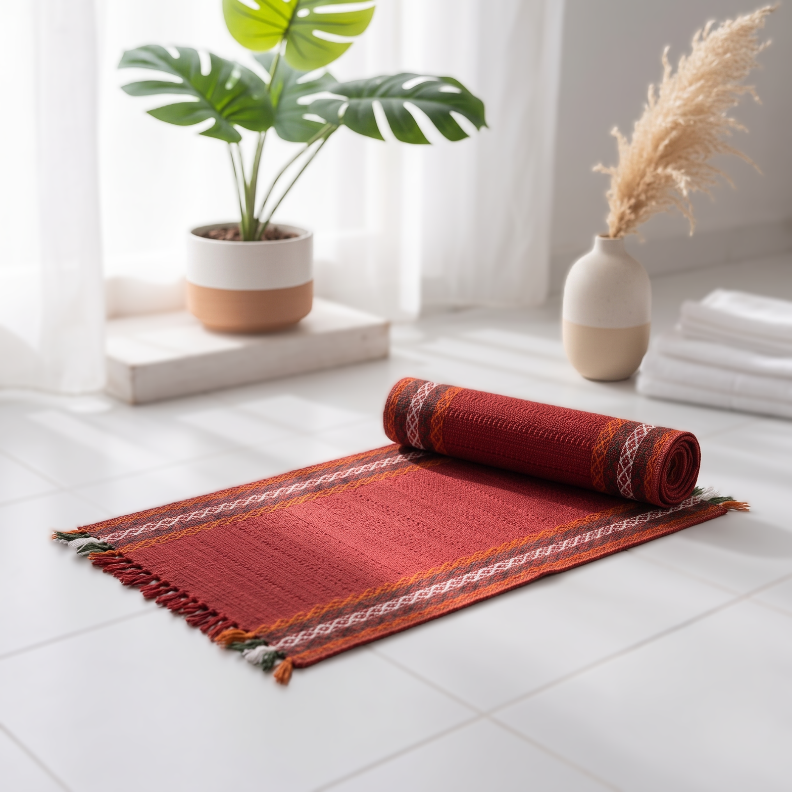Authentic Korai Grass Normal Puja Asan