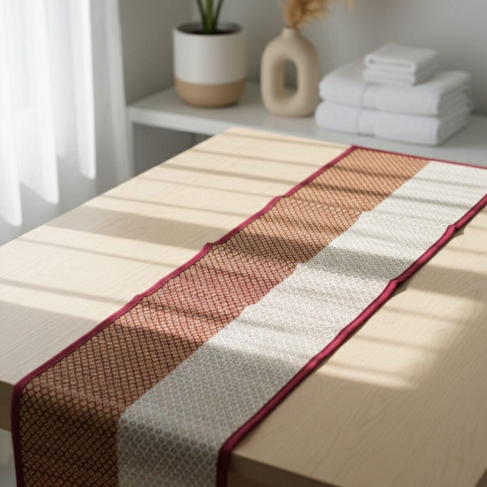 Handcrafted Korai Grass Table Mat & Runner Set