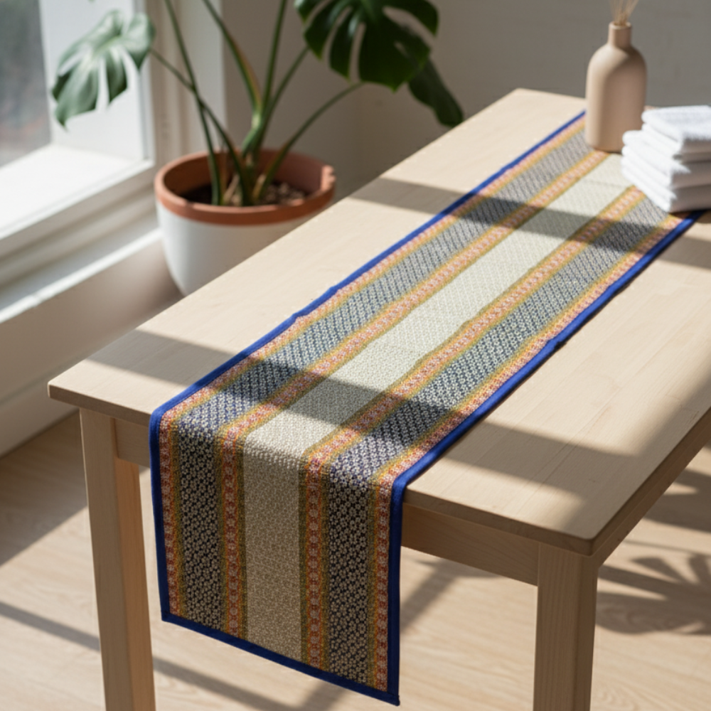 Handcrafted Korai Grass Table Mat & Runner Set