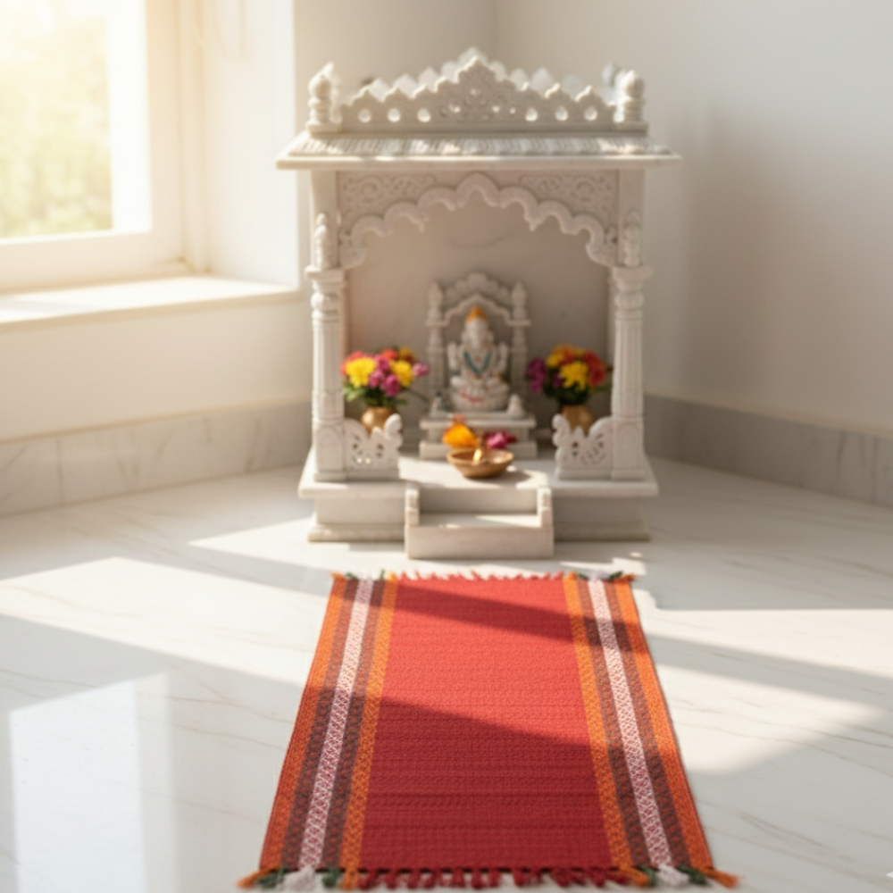 Authentic Korai Grass Normal Puja Asan