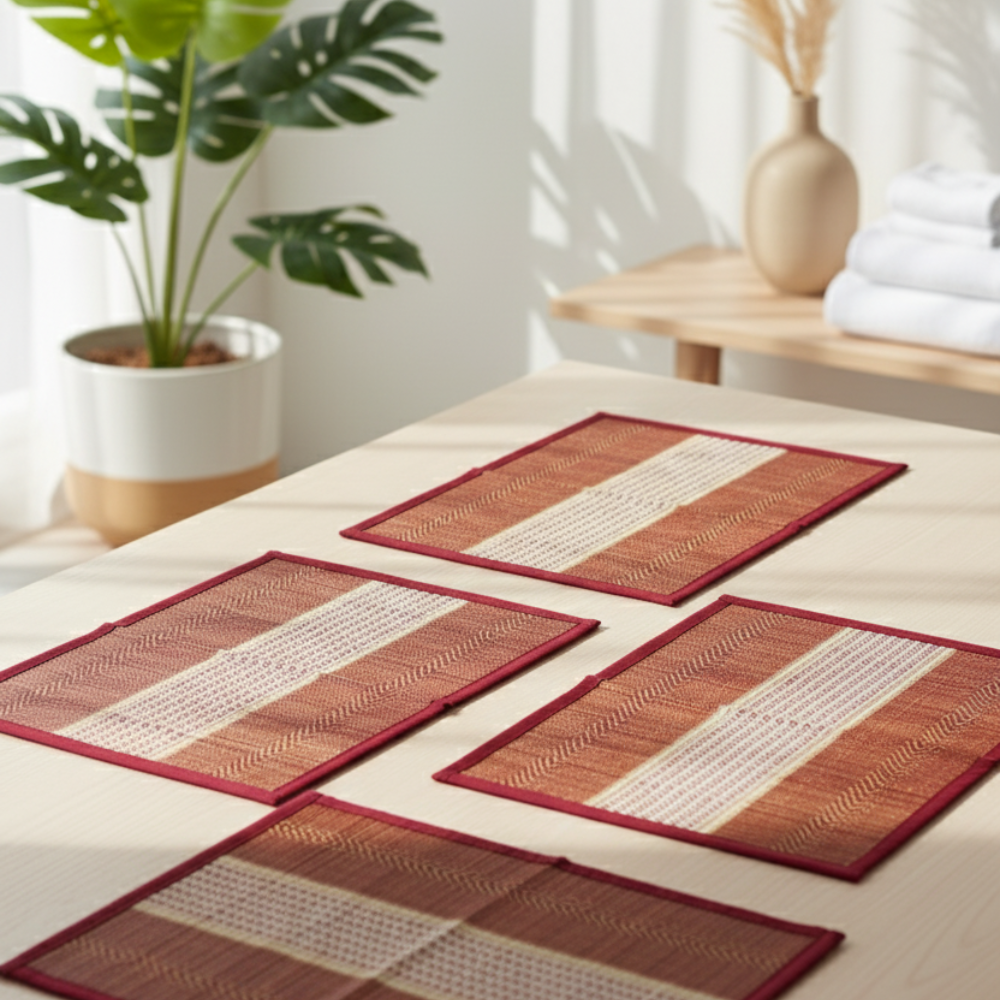 Authentic Korai Grass Normal Puja Asan.