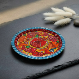 Hand-Painted Pattachitra Wall Décor (Aluminum)