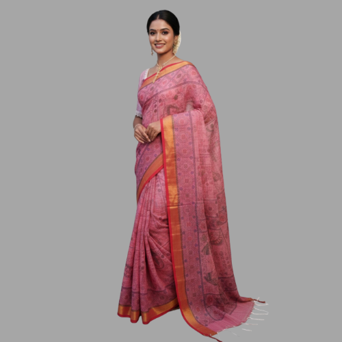 Shantiniketani Silk Saree