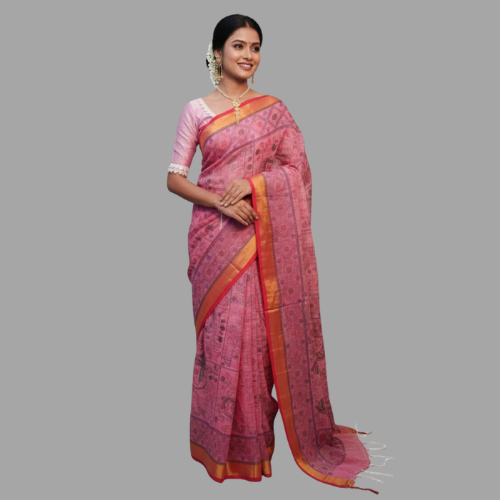 Shantiniketani Silk Saree