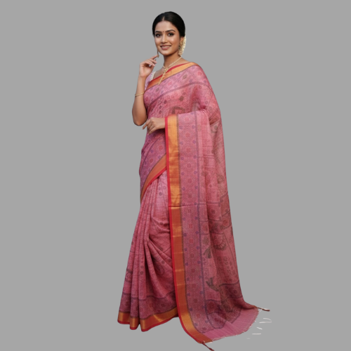 Shantiniketani Silk Saree