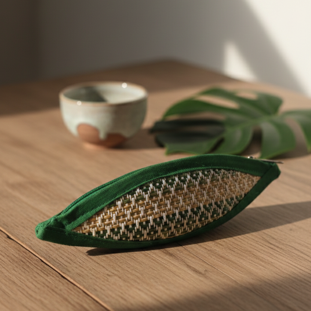 Handmade Korai Grass Coin Pouch