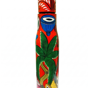 Hand-Painted Pattachitra Stainless Steel Water Bottle